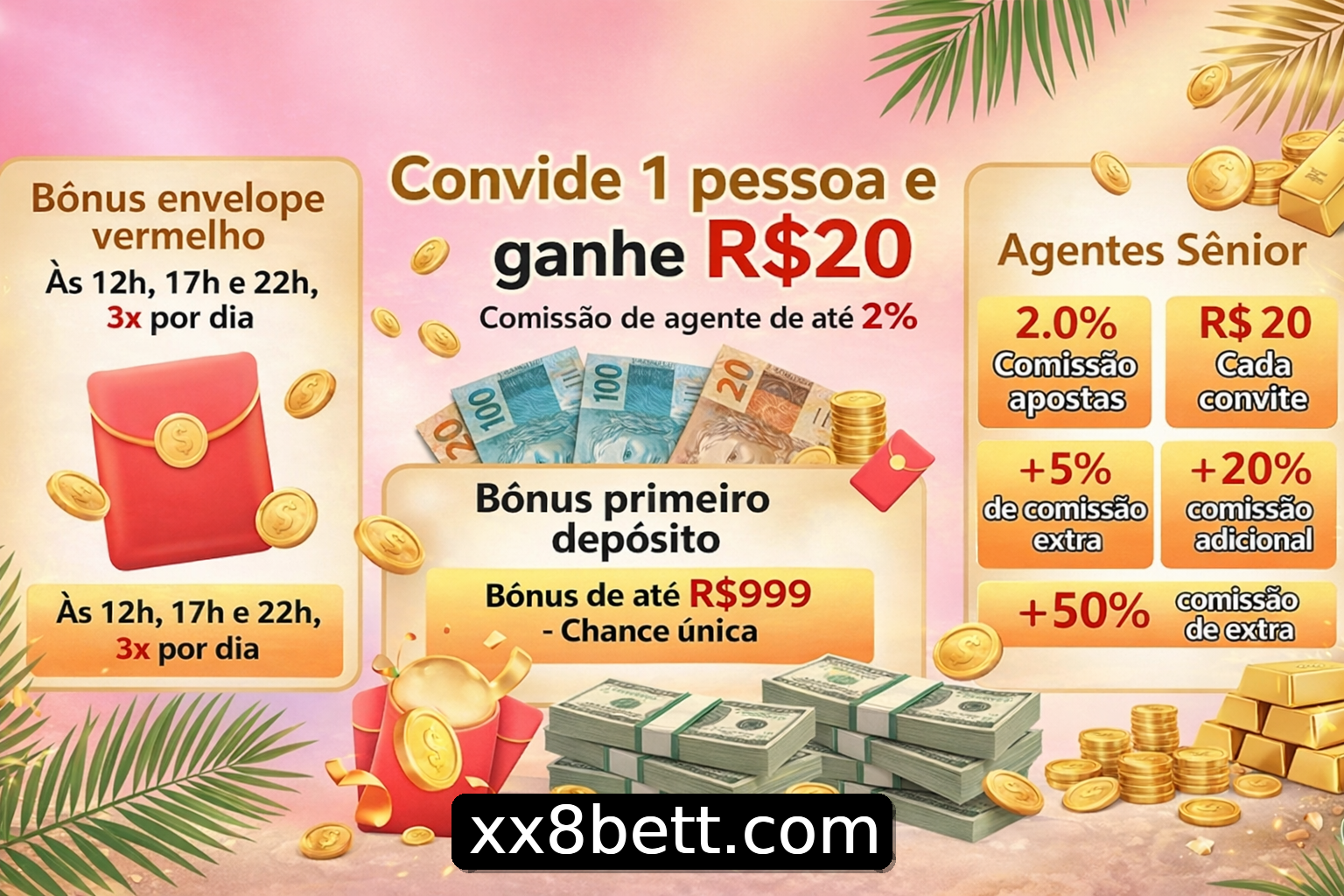 Banner do Bônus do Casino xx8