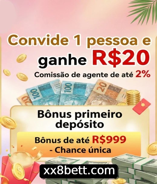 Bônus ao se registrar no xx8